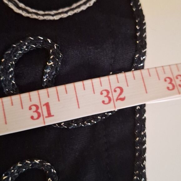 Maggie Womens Open Front Cardigan Embroidered Lightweight Whimsigoth Boho 5X - Picture 10 of 12